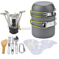 HKM-201043 Portable Cookware Set for Easy Outdoor Cooking