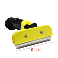 HKM-360147 Self-Blade Pet Grooming Comb with Fashionable ABS Handle