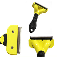 HKM-360147 Self-Blade Pet Grooming Comb with Fashionable ABS Handle