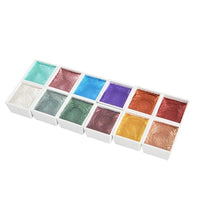 HKM-893075 Watercolor Paint Set with 12 Non-Toxic Concentrated Colors in Secure Packaging