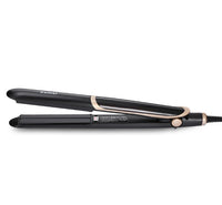 HKM-204883 Ceramic Tourmaline Hair Straightener and Curler with Adjustable Temperature and LED Display