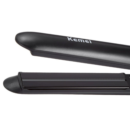 HKM-204883 Ceramic Tourmaline Hair Straightener and Curler with Adjustable Temperature and LED Display