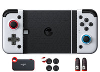 HKM-160915 Android Mobile Game Controller for Phone with Adjustable Handle - ABS Material, USB Interface, No Vibration