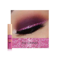 HKM-867795 Pearlescent Liquid Eyeliner in Purple, Silver, Blue, Rose Red, and Peacock Blue