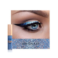 HKM-867795 Pearlescent Liquid Eyeliner in Purple, Silver, Blue, Rose Red, and Peacock Blue
