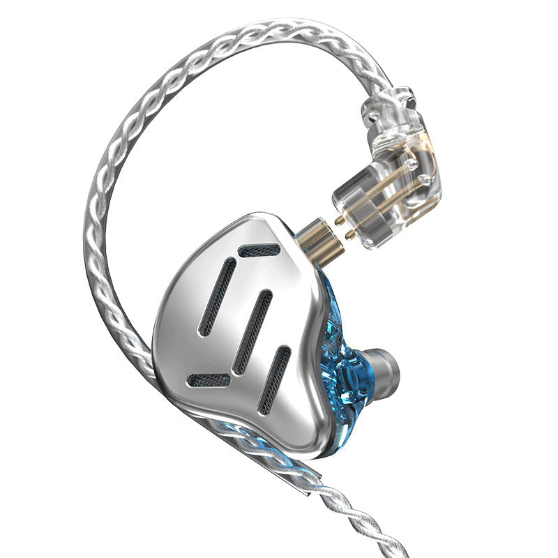KTX-558483 KZ ZAX High-Fidelity In-Ear Headphones with L-Bend 3.5mm Plug