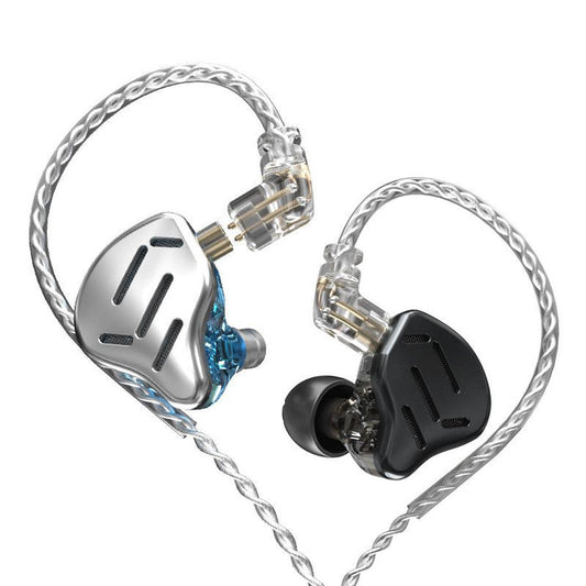 KTX-558483 KZ ZAX High-Fidelity In-Ear Headphones with L-Bend 3.5mm Plug