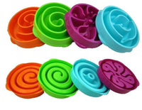 HKM-584019 Anti-Smashing Slow Feed Dog Bowl for Miniature to Large Breeds - 28cm ABS Material