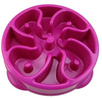 HKM-584019 Anti-Smashing Slow Feed Dog Bowl for Miniature to Large Breeds - 28cm ABS Material