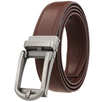 HKM-248147 Men's Leather Belt, Model LY33-23430-1, Durable and Stylish Design