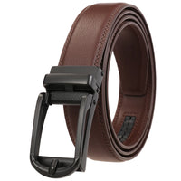 HKM-248147 Men's Leather Belt, Model LY33-23430-1, Durable and Stylish Design