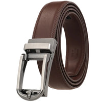 HKM-248147 Men's Leather Belt, Model LY33-23430-1, Durable and Stylish Design