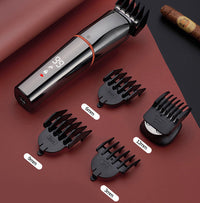 HKM-906003 Multifunctional Electric Hair Clipper with LCD Display and Multiple Accessories