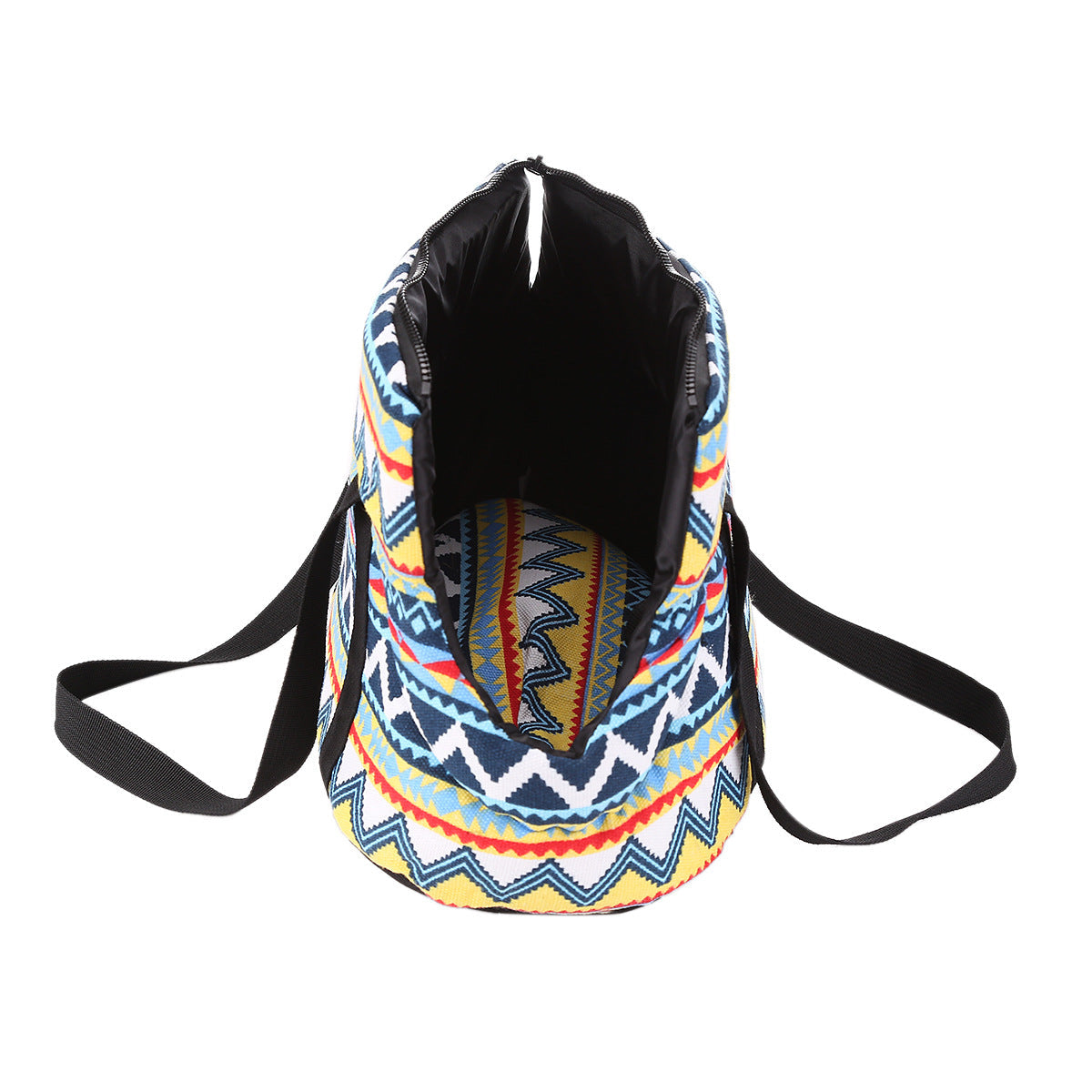 HKM-395987 Versatile Retro Pet Backpack for Cats and Dogs - Shoulder and Messenger Style