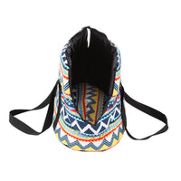 HKM-395987 Versatile Retro Pet Backpack for Cats and Dogs - Shoulder and Messenger Style