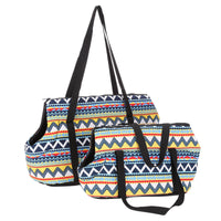 HKM-395987 Versatile Retro Pet Backpack for Cats and Dogs - Shoulder and Messenger Style