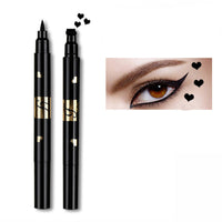 HKM-406739 Double-Ended Black Seal Eyeliner with Star, Heart, and Moon Designs