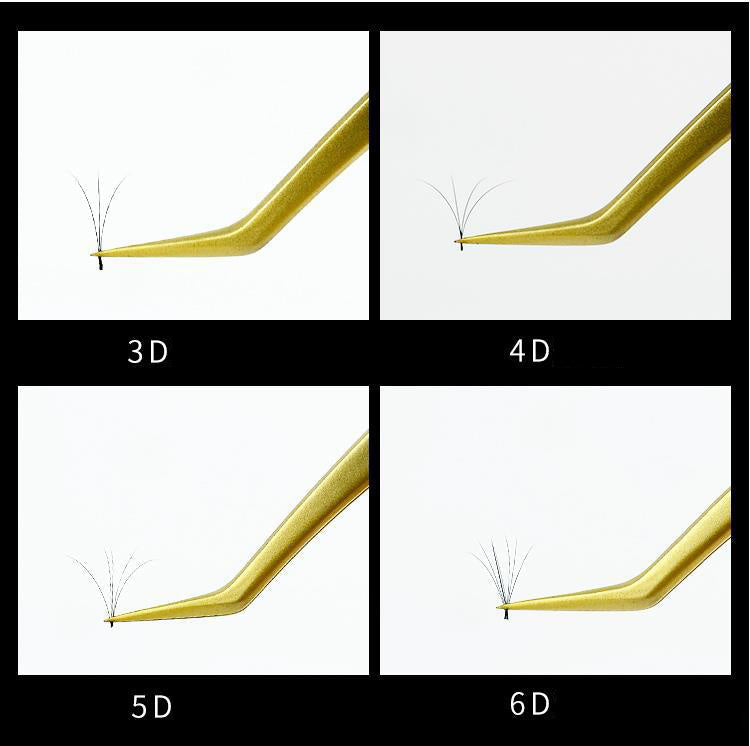 HKM-682707 Precision Long-Mouthed Flowering Tweezers for Eyelash Grafting and Hair Division
