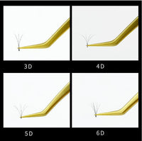 HKM-682707 Precision Long-Mouthed Flowering Tweezers for Eyelash Grafting and Hair Division