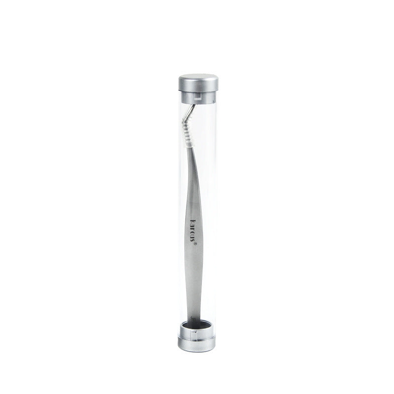 HKM-682707 Precision Long-Mouthed Flowering Tweezers for Eyelash Grafting and Hair Division