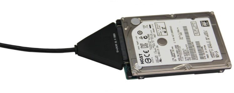 KTX-152339 USB 3.0 to SATA 7+15 Adapter Cable for 2.5/3.5 Inch Hard Drives, High-Speed Data Transmission