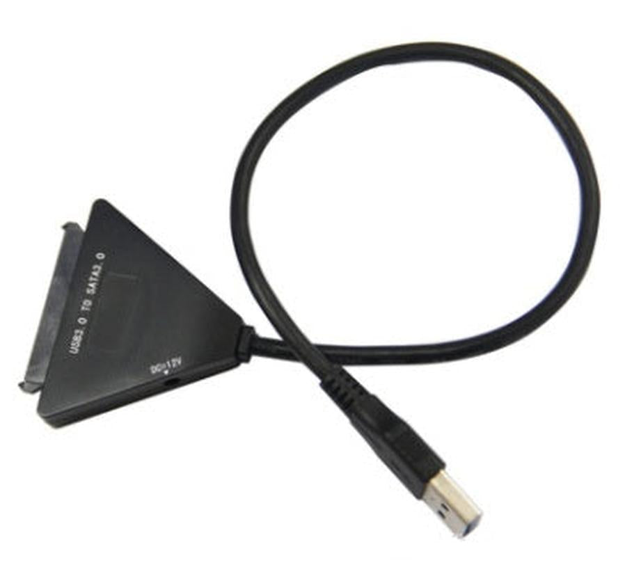 KTX-152339 USB 3.0 to SATA 7+15 Adapter Cable for 2.5/3.5 Inch Hard Drives, High-Speed Data Transmission