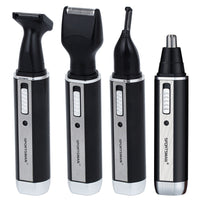 HKM-872083 4-in-1 Electric Nose Hair Trimmer and Shaver with Low Noise Design and Ergonomic Handle
