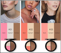 HKM-782995 FA20 Bronzer with Three Color Options - 8.4g Compact and Repair Disk Included