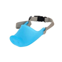HKM-188819 Durable Silicone Anti-Bite Mouth Cover for Long-Mouthed Pets - Available in Large and Small Sizes