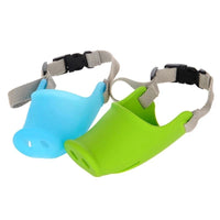 HKM-188819 Durable Silicone Anti-Bite Mouth Cover for Long-Mouthed Pets - Available in Large and Small Sizes