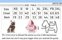 HKM-337747 Printed Dog Vest in Coffee - Comfortable Polyester Apparel for Pets, Sizes XS to 3XL