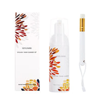 HKM-805395 Soft Eyelash Cleaning Brush with Mousse for Deep Cleaning and Extended Grafting Longevity