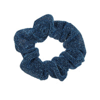 HKM-610771 Glittering Large Intestine Headband for Women - Soft Cloth Hair Accessory in Blue, Black, Gray, Dark Coffee, Beige, and Rose Red