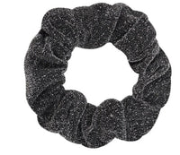 HKM-610771 Glittering Large Intestine Headband for Women - Soft Cloth Hair Accessory in Blue, Black, Gray, Dark Coffee, Beige, and Rose Red