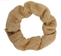 HKM-610771 Glittering Large Intestine Headband for Women - Soft Cloth Hair Accessory in Blue, Black, Gray, Dark Coffee, Beige, and Rose Red