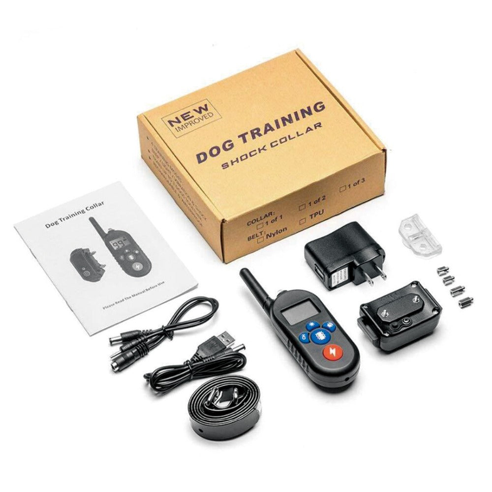 JMT-530506 Remote Control Electric Shock and Vibration Pet Training Collar