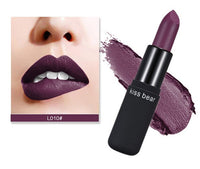 HKM-301843 Matte Lipstick in Rose Kiss - Smooth, Long-Lasting, Non-Sticky Formula, 9g