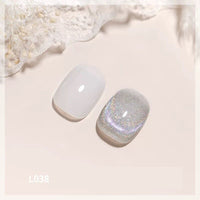 HKM-442067 Colorful Cat Eye Laser Nail Polish for UV Gel, Acrylic, and Natural Nails - 12ml