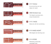 HKM-074451 Pumpkin Color Series Lip Gloss Set - 18.4 x 2.4 x 10.4 cm