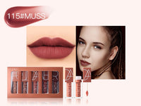 HKM-074451 Pumpkin Color Series Lip Gloss Set - 18.4 x 2.4 x 10.4 cm