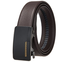 HKM-833363 Men's Simple Automatic Buckle First Layer Leather Belt - Model LY36-25641-5