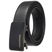 HKM-833363 Men's Simple Automatic Buckle First Layer Leather Belt - Model LY36-25641-5