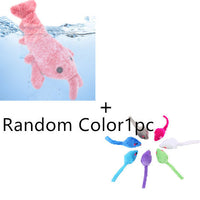 HKM-746067 Electric Jumping Shrimp Plush Toy – USB Rechargeable Interactive Cat Toy with Three Swing Modes
