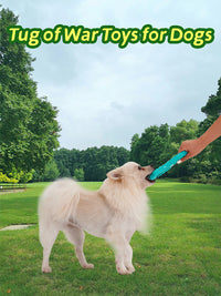 HKM-664403 Interactive Dog Chewing Toy with Teeth Grinding Stick and Pull Ring