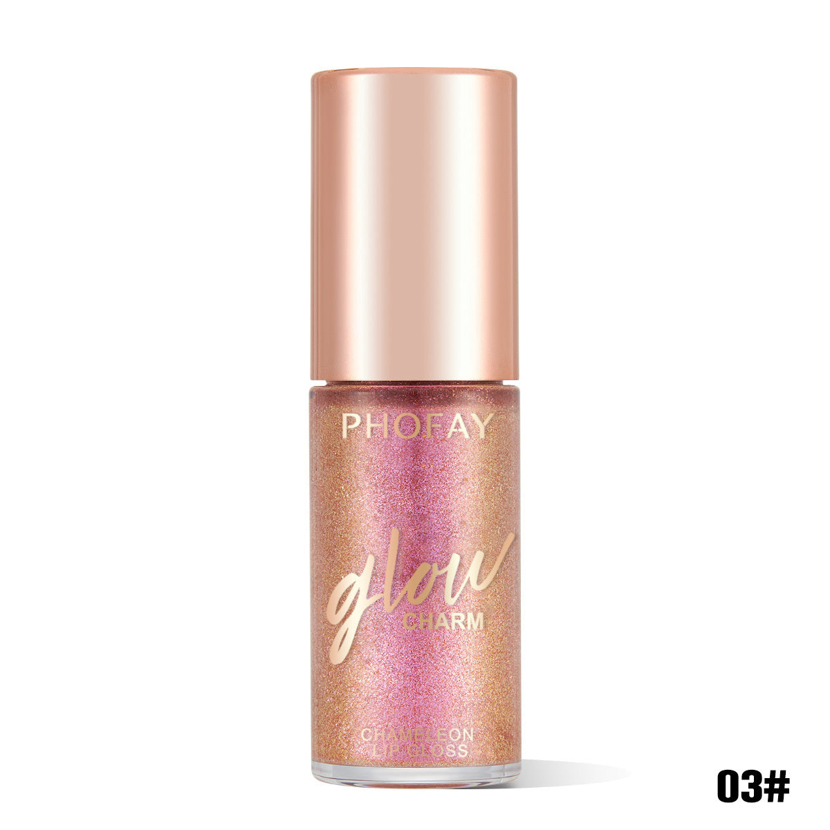 HKM-366227 Moisturizing Shimmer Lip Gloss - Intense Color & Shine, 7.5ml