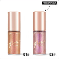 HKM-366227 Moisturizing Shimmer Lip Gloss - Intense Color & Shine, 7.5ml