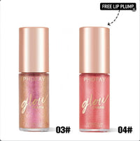 HKM-366227 Moisturizing Shimmer Lip Gloss - Intense Color & Shine, 7.5ml