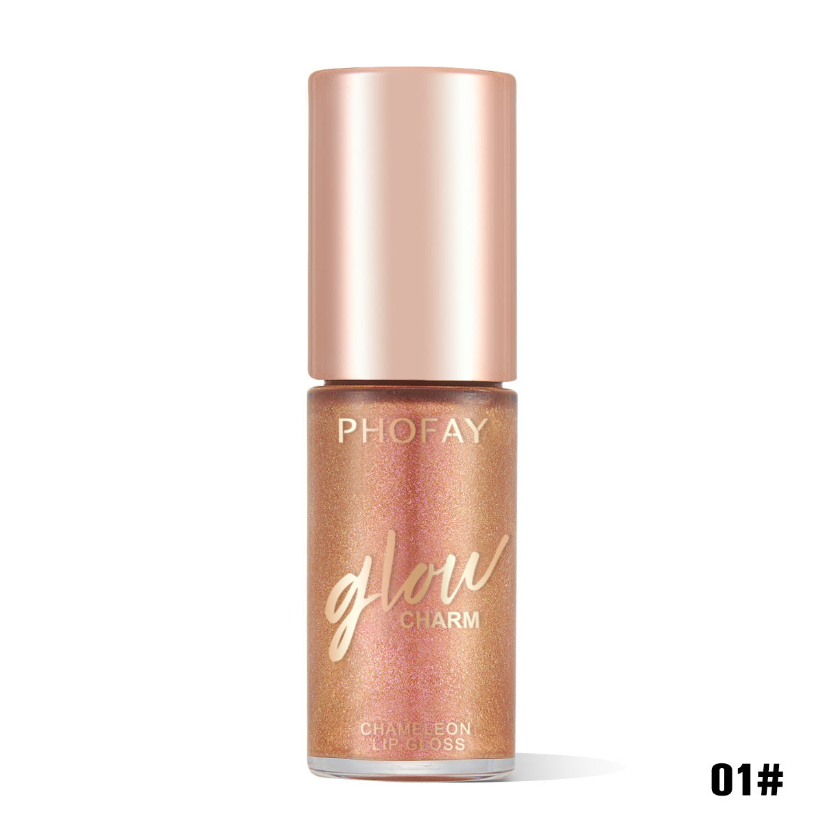 HKM-366227 Moisturizing Shimmer Lip Gloss - Intense Color & Shine, 7.5ml