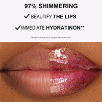 HKM-366227 Moisturizing Shimmer Lip Gloss - Intense Color & Shine, 7.5ml