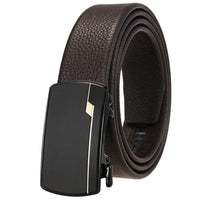 HKM-848019 Custom Leather Men's Belt in Cowhide - OEM Style, Adjustable Fit, Quality Craftsmanship